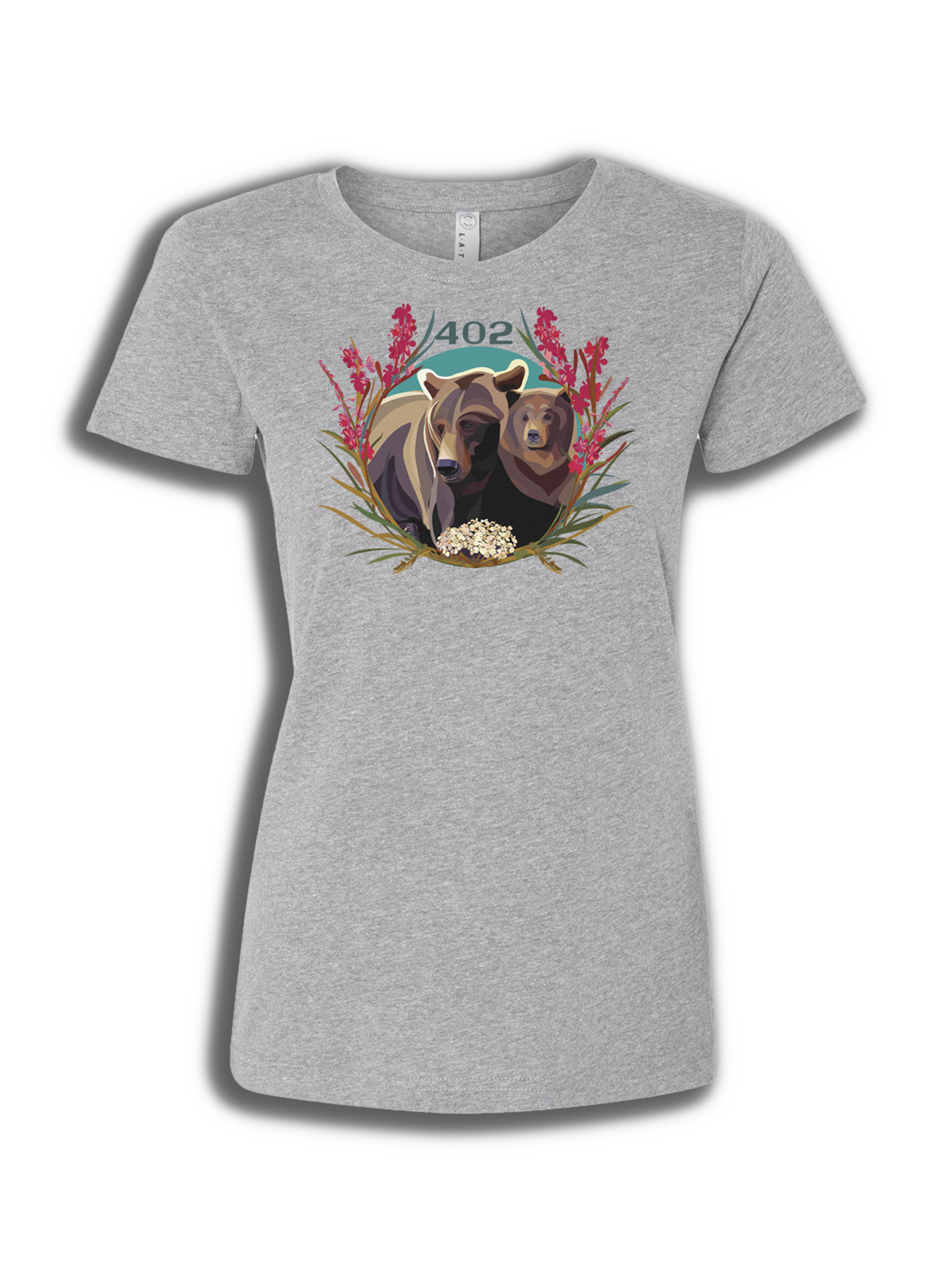 Commemorative Bear 402 T-shirt (Women's) — Katmai Conservancy